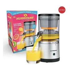 Hurricane Juicer *AS SEEN ON TV* Powerful Compact Cordless*One-Touch Operation