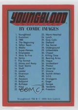 1992 Comic Images Youngblood Checklist #90 0z0n