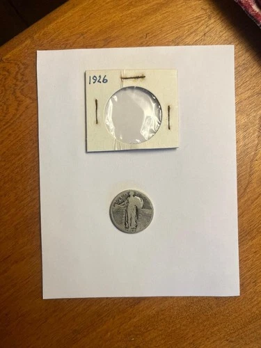 1926 Standing Liberty Quarter , 90% Silver