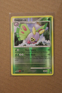 Pokemon TCG Dustox 25/130 Diamond and Pearl Reverse Holo