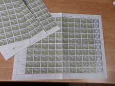 4 x postfrischer Briefmarken Bogen Schalterbogen 50 Gr. Stifte und Klöster