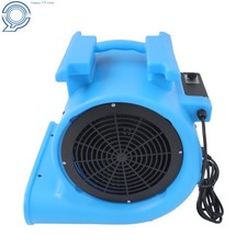 Air Mover 1 HP 4000 CFM 3-Speed Carpet Dryer for Cooling and Ventilating