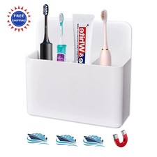 Toothbrush Holders Magnetic Travel Cruise Essentials 2025 Bathrooms Organizer