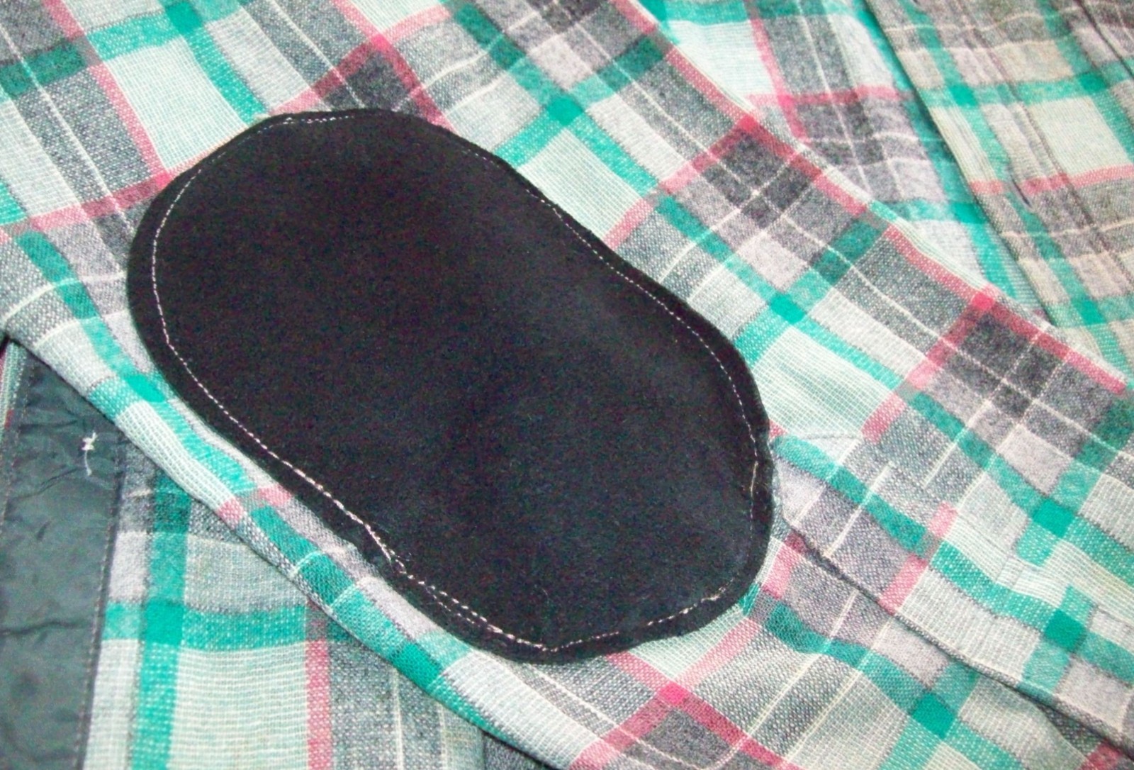 VTG 70'S Tag Pendleton MODIFIED  Patch Sleeve Shi… - image 8