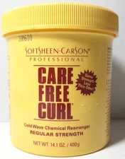 Softsheen Carson Care Free Curl REGULAR Strength , 14.1 Oz / 400g