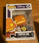 Funko Pop The Nightmare Before Christmas Pumpkin King FYE Exclusive Glow