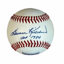 Harmon Killebrew Signed Baseball HOF 1984 Auto Hall of Fame Museum COA?
