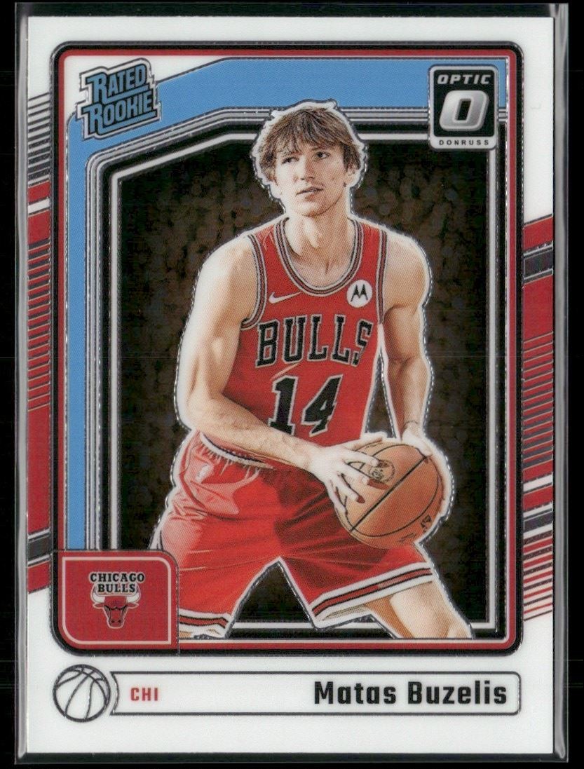 Matas Buzelis 2024-25 Donruss Optic Rookie Chicago Bulls #271