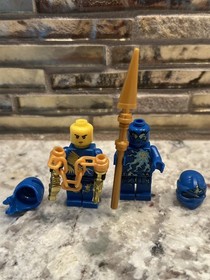 Lego Ninjago NRG Jay Dx Custom Minifigure 9570 Lot of 2!🔥🔥🔥