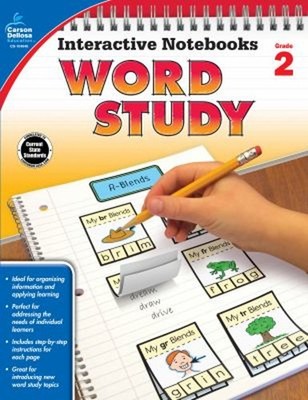 Interactive Notebooks Word Study, Grade 2 Paperback Carson-Dellos