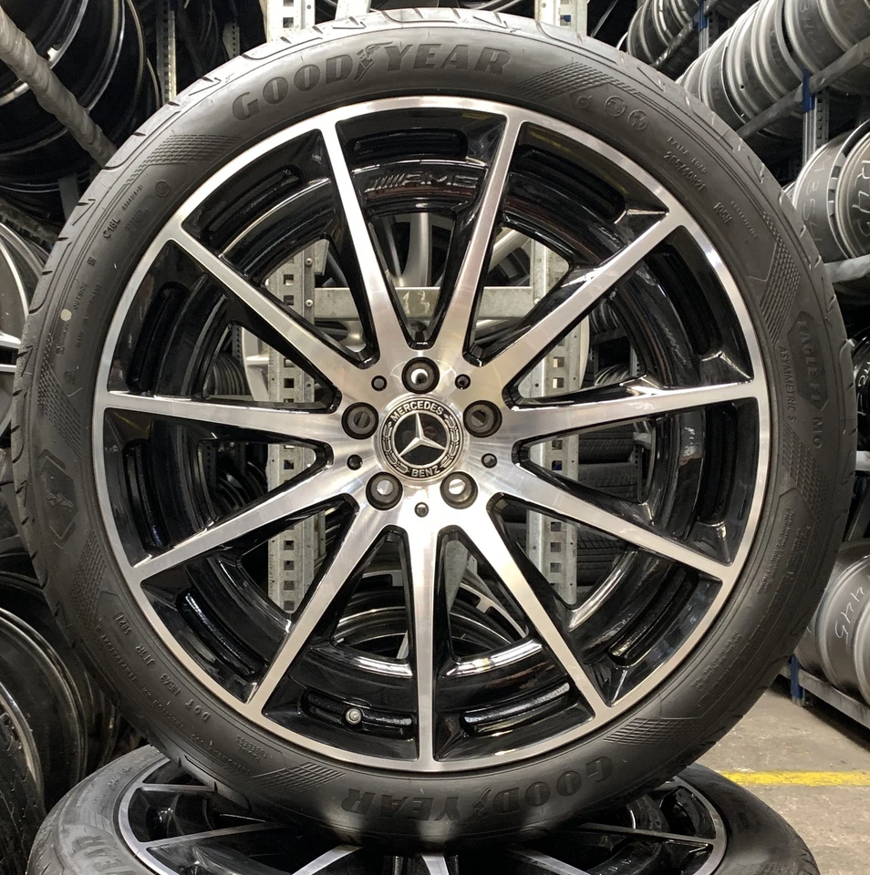 4 Orig Mercedes-Benz Sommerräder 265/40 R21 105H EQS V297 EQS 53 EQE X294 SUV A2 - Bild 2 von 3