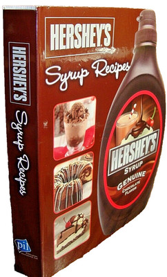 Hershey's Syrup Easy Baking Recipes Chunky Board Hardcover Cookbook PIL      F16