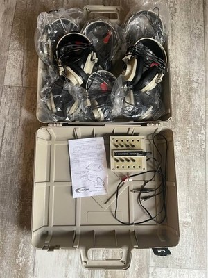 Califone Children's Learning Listening Center w/ 8 Headphones 1218AV-PY