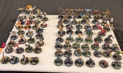 WizKids Horrorclix: Freakshow and Mage Knight Miniature Lot.  SEE PICS. 
