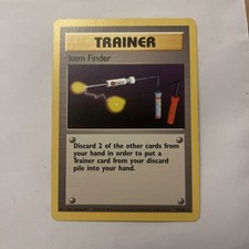 Pokémon TCG | Item Finder 74/102 | Rare | WOTC Base Set LP
