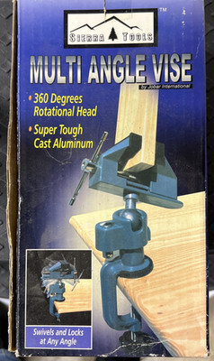 Sierra Tools Multi-Angle Base Vise 360 Degrees Rotational Head