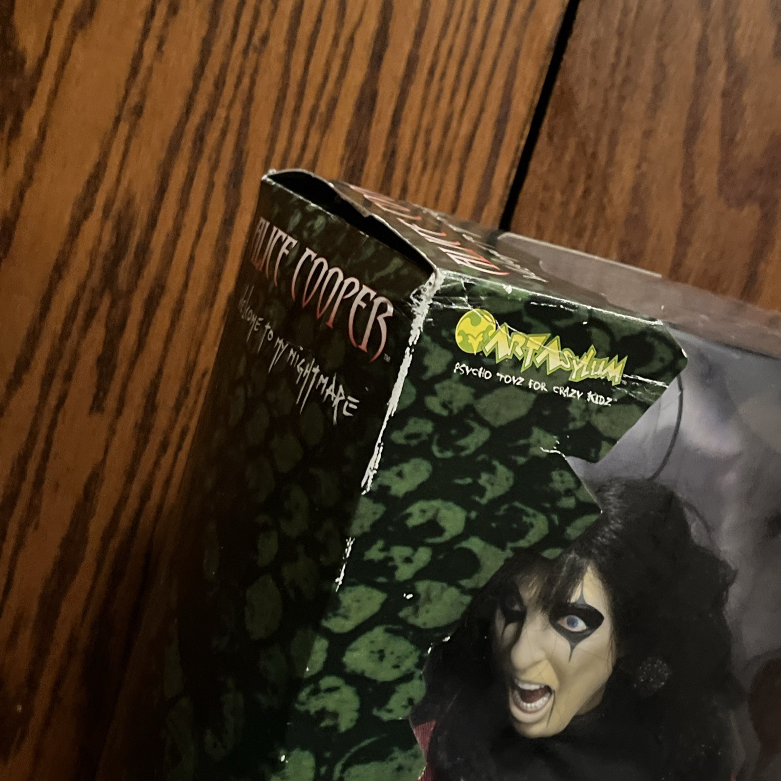 ALICE COOPER Welcome My Nightmare Art Asylum Ultimate Series 18" Figure Orig Box