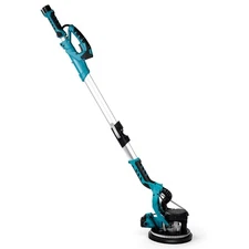 1390W Electric Drywall Sander with LED Light & Vacuum Hose for Wall Polishing