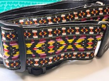 VINTAGE Red/Black/Yellow  Camera STRAP 80s TO 90s Used Condition 