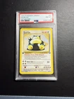 Pokemon Snorlax Card 27/64 Jungle 1st Edition Non-Holo Rare WOTC PSA 8 NM MT