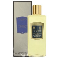 Image of Floris Night Scented Jasmine Moisturising Bath & Shower Gel 250ml