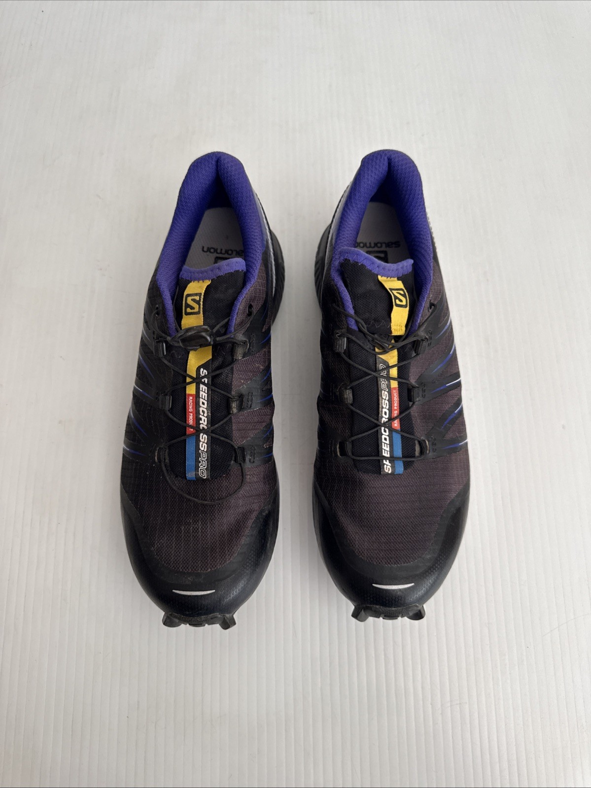 Scarpa Salomon Speedcross Pro Trail Running 376081 Nero Blu Donna 8 5