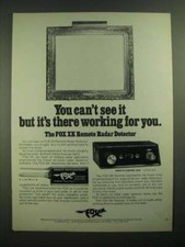 1979 Fox XK Remote Radar Detector Ad - It's There Working for You