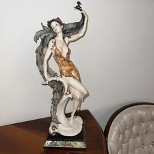 GIUSEPPE ARMANI LA VANITA-LLADY WITH PEACOCK #0871-C LIMITED EDITION 19671/10000