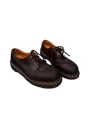 Doc Dr. Martens Brown Leather Oxfords Made in England 1561  display picture 2