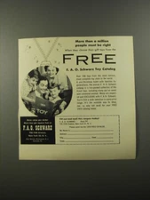 1954 F.A.O. Schwarz Toys Advertisement - More than a million people