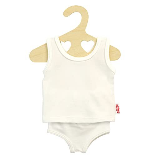 Heless 2221Abbigliamento Jersey Elastico, Set di Biancheria Intima 2 (c0p)