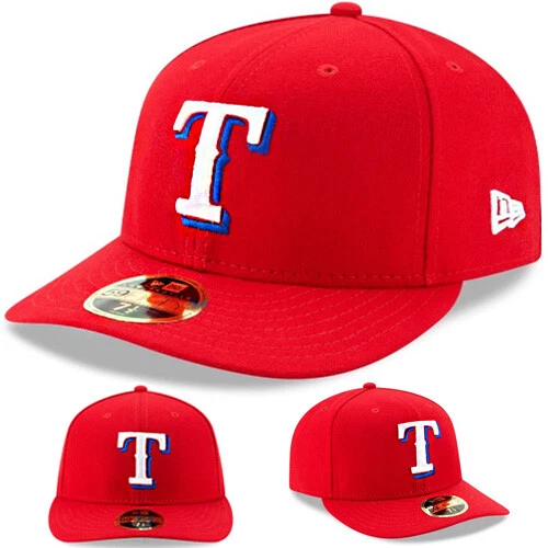 texas rangers low profile fitted hat