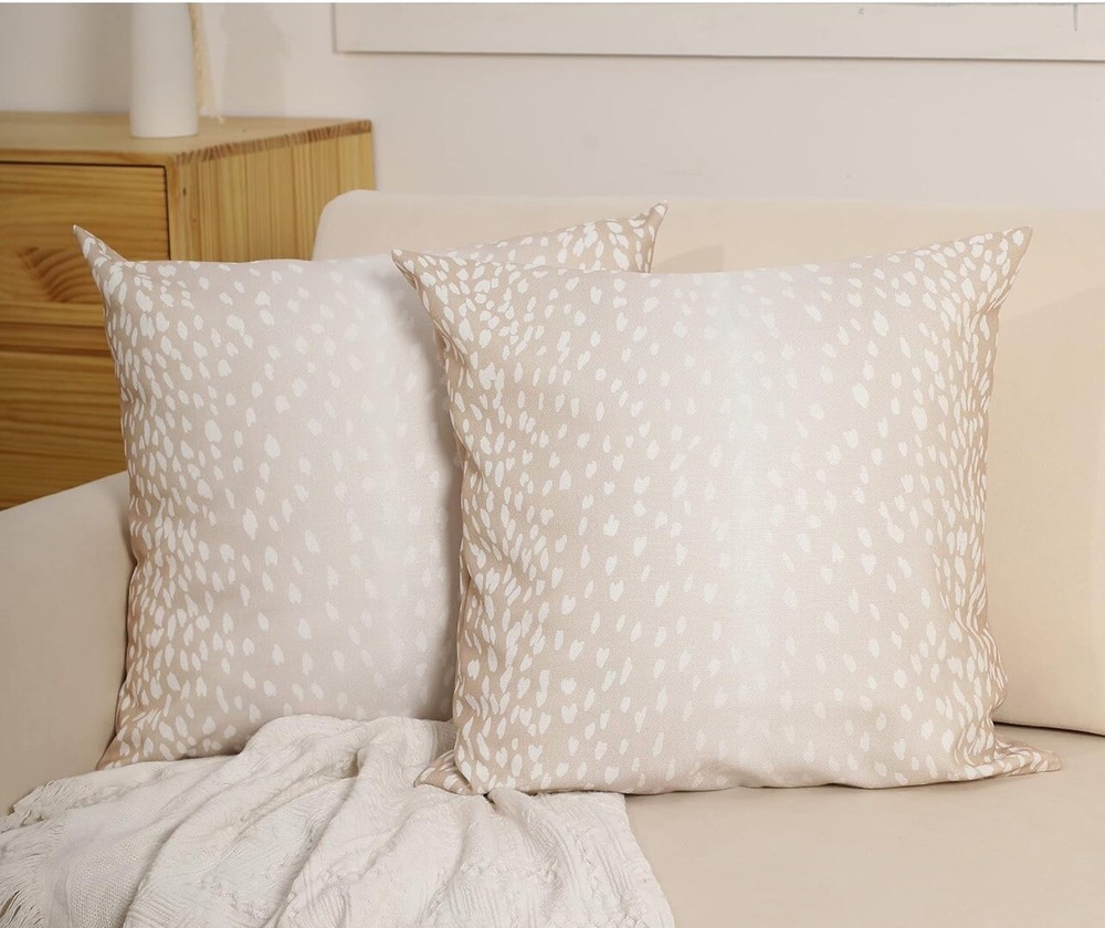 18x18 pillow cover Antelope 2 Pack