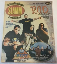 April 26, 2000 Slamm ~ P.O.D., ELLIOTT SMITH, ROBERT BRADLEY, THE MELVINS, etc