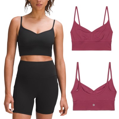 lululemon Align Sweetheart BH Damen Yoga BH Comfort Fit Stretch schmale Träger