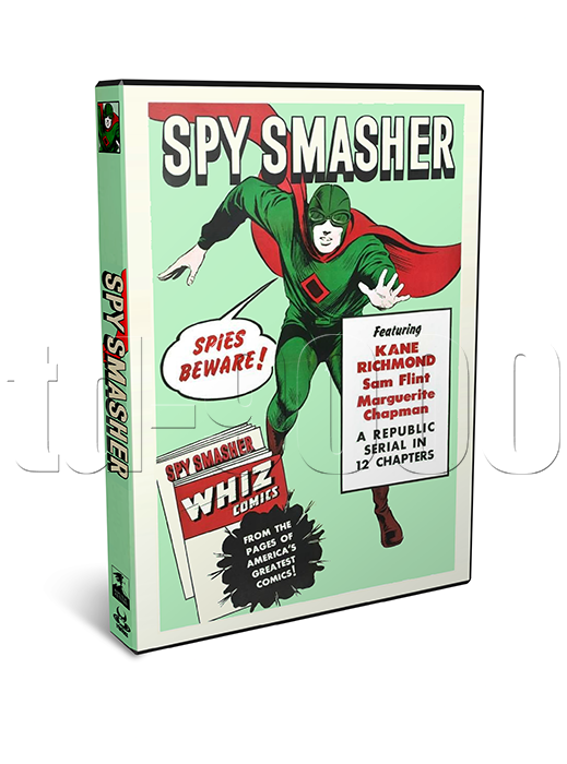Spy Smasher (1942) 12 Chapter Republic Movie Serial Cliffhanger (2 x DVD)