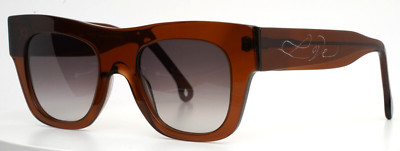 NATHALIE BLANC Le Regard De Nicolas 626 Brown Womens Sunglasses 51-22-150 B:45