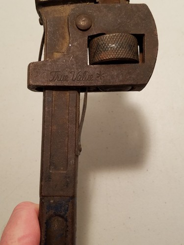 Antiker ECHTER WERT * Nr. 18 - verstellbare 18" Rohrzange 4,5 Pfund Klempner/Mechaniker - Bild 10 von 11