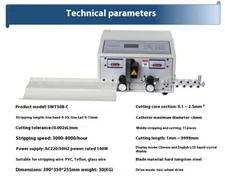 Automatic Ized Wire Stripping Machine Electric High Speed Stripping Machine