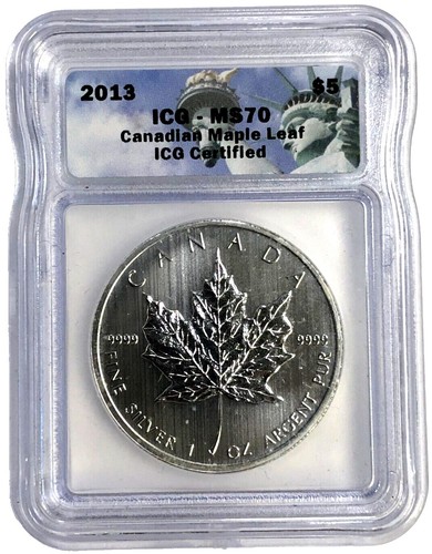 2020 Canada 5 Dollars Silver Maple Leaf MS69 ICG | eBay