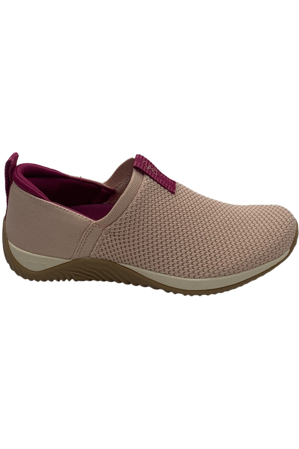 Ryka Trail Knit Slip-Ons Echo Ease Cool Tones Pink Whip