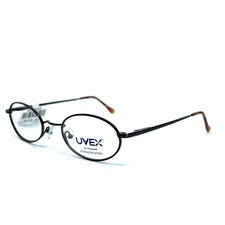 Uvex by Honeywell TR 302S Brown Safety Oval Full Rim Glasses Frame 49[]21 140 i1
