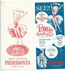 `````  PRIMADONNA  CLUB BROCHURE ~~~~~   RENO  1970s — photo 1