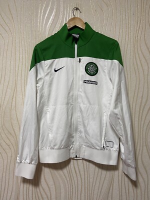 CELTIC FOOTBALL SOCCER FULL ZIP JACKET NIKE 548170-101 sz S MEN | eBay