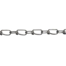 100 FEET DOUBLE LOOP STAINLESS STEEL CHAIN #3 (S0626-0003)