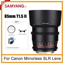 Samyang 85mm T1.5 VDSLR II Auto Focus Full Frame Cine Lens For Canon Nikon Sony