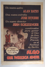 A KIND OF LOVING argentinean Movie Poster Alan Bates John Schlesinger 1962 Rare
