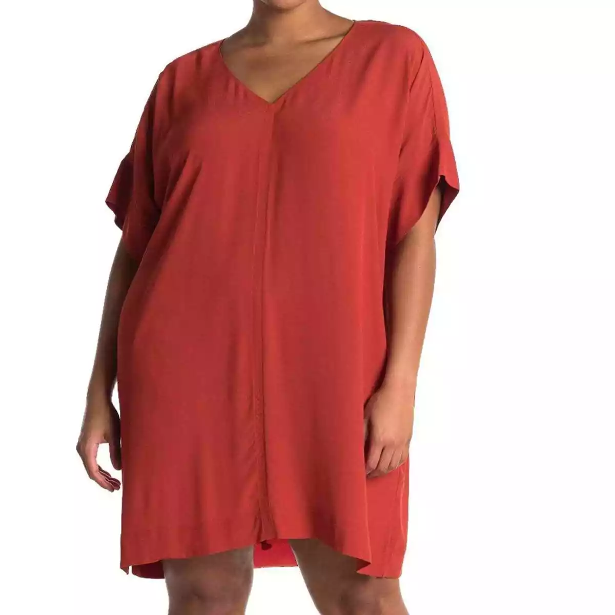 Madewell Novel Shift Dress Burnt Orange Size XS NWT eBay