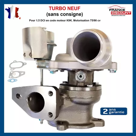 Turbolader RENAULT KANGOO Express 1.5 dCi 75 (FW0/1_)