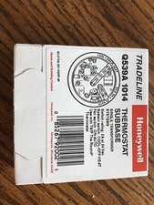 Honeywell Tradeline Thermostat Subbase Q539A 1014 tthc